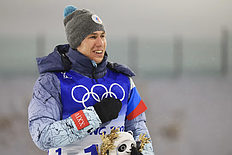 Биатлон Эдуард Латыпов — бронзовый призер в гонке преследования на Олимпиаде в Китае