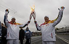 Спорт Russia Sochi Torch Relay