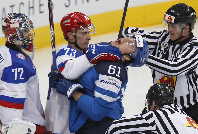 Хоккей в России: Hockey fisticuffs