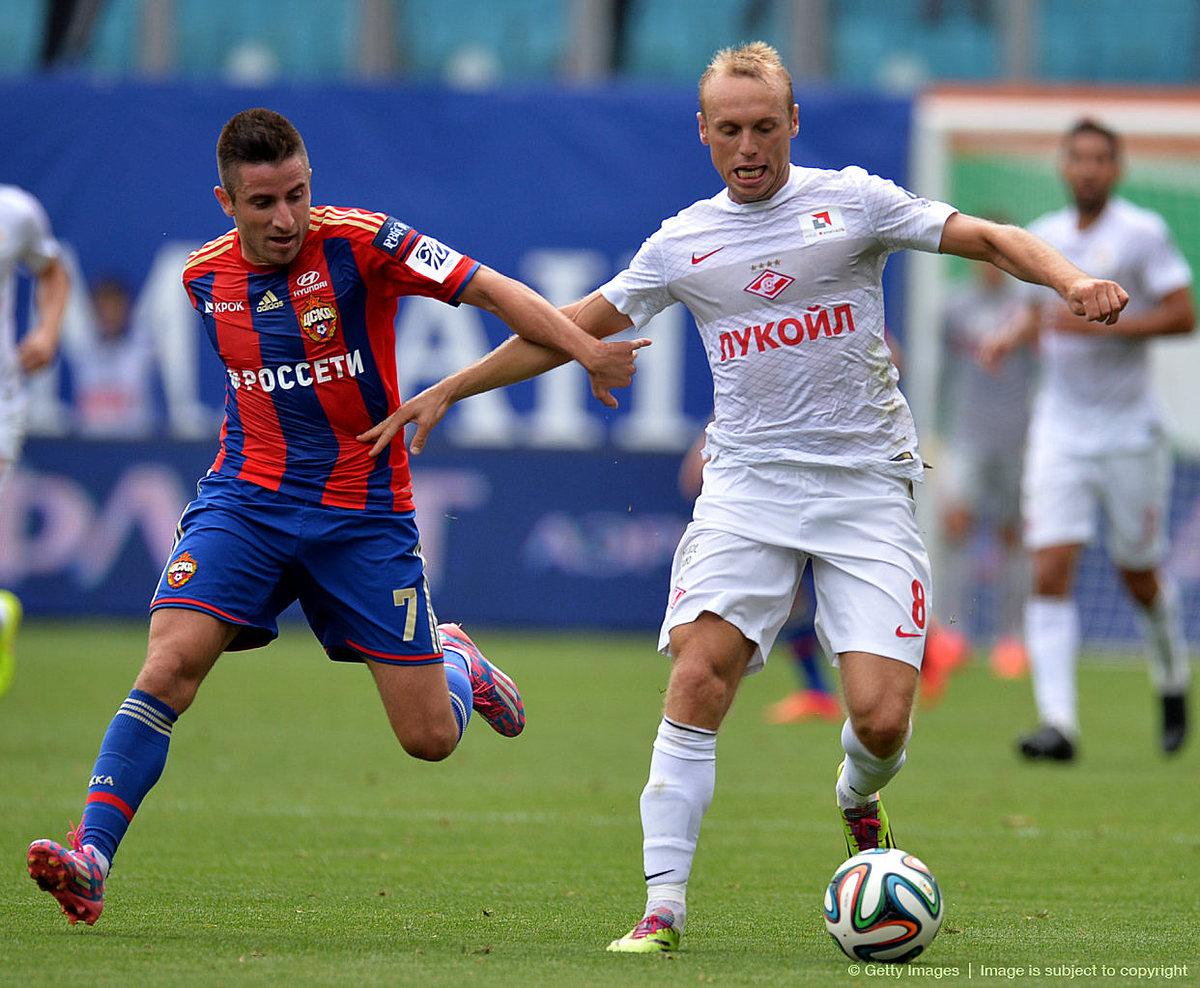 CSKA Moscow v FC Spartak Moscow — Russian Premier League