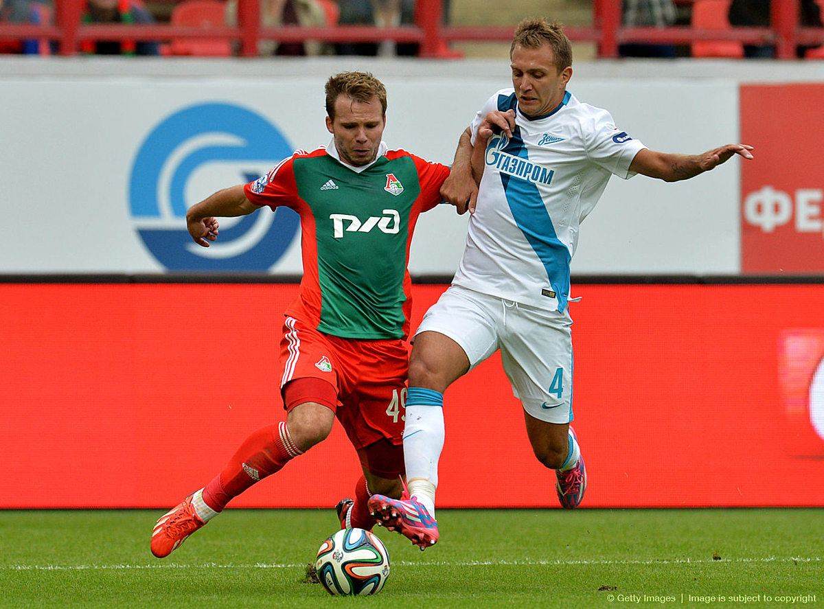 FC Lokomotiv Moscow v FC Zenit St. Petersburg — Russian Premier League