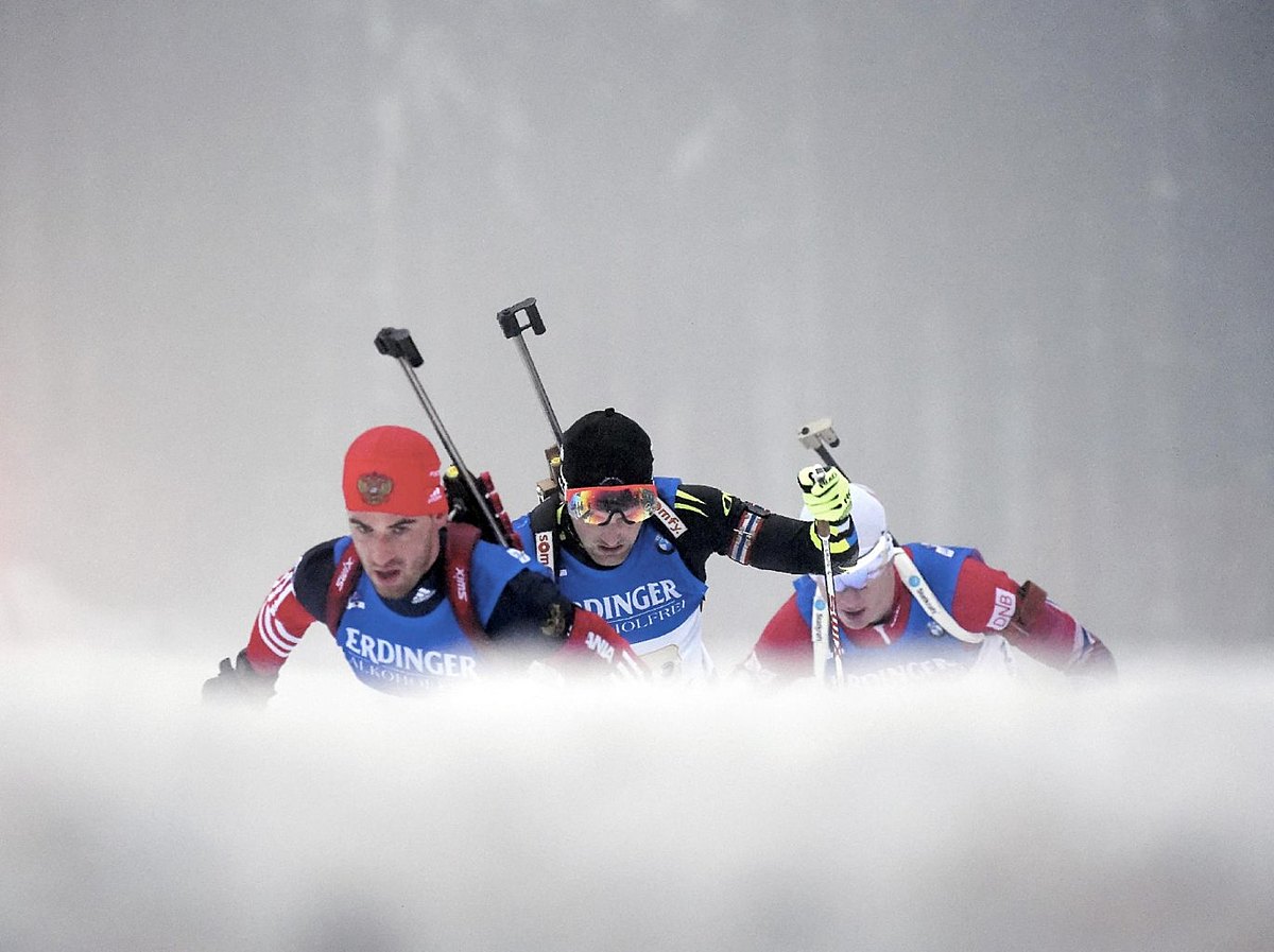 Dmitry Malyshko of Russia, Simon Desthieux of France and Johannes фото (photo)
