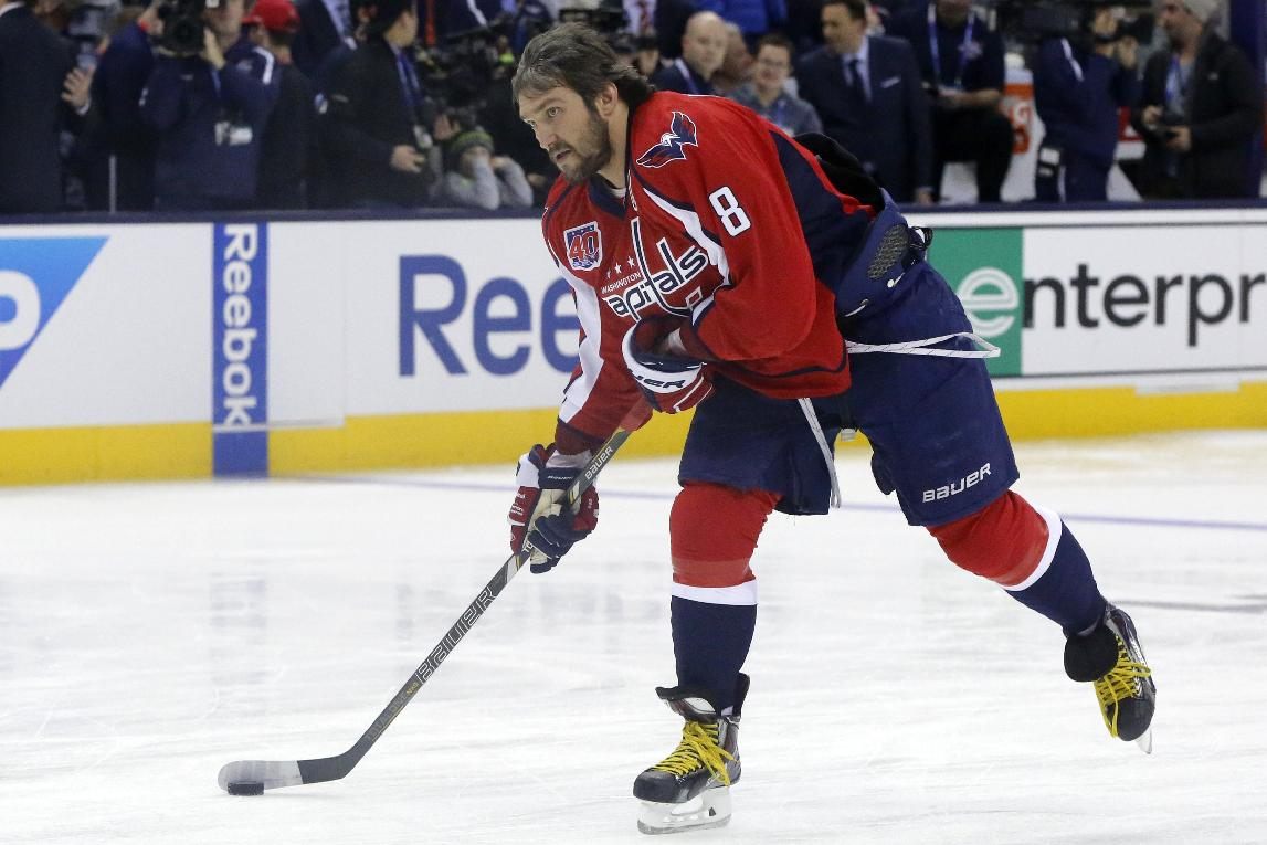 Хоккей в России: Washington Capitals' Alex Ovechkin, of фото (photo)