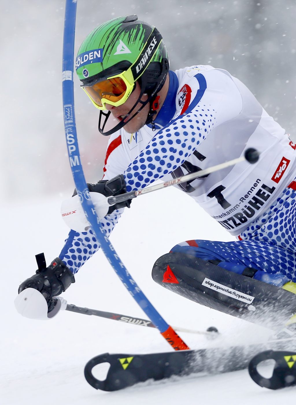 Khoroshilov of Russia competes during men's Alpine Skiing фото (photo)