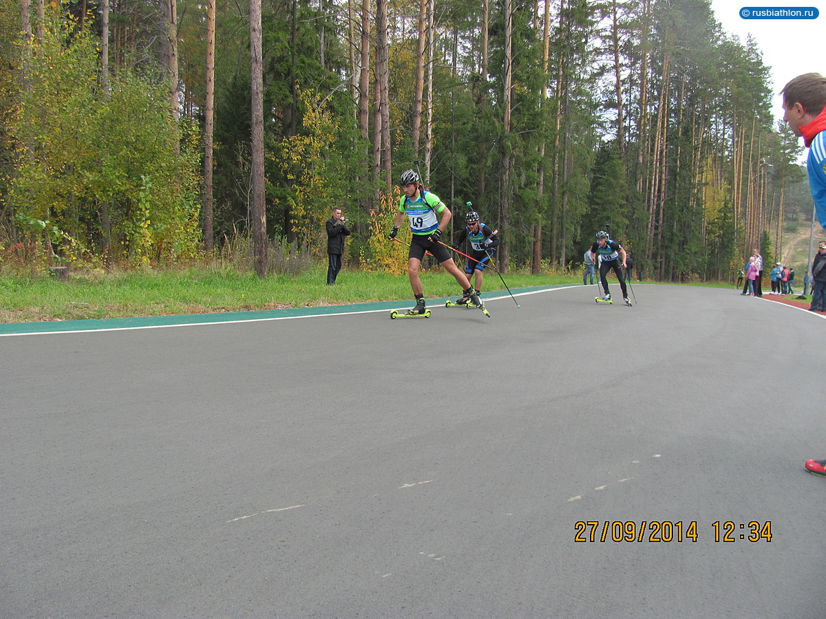 Летний ЧР по биатлону в Чайковском,27 сентября 2014г.