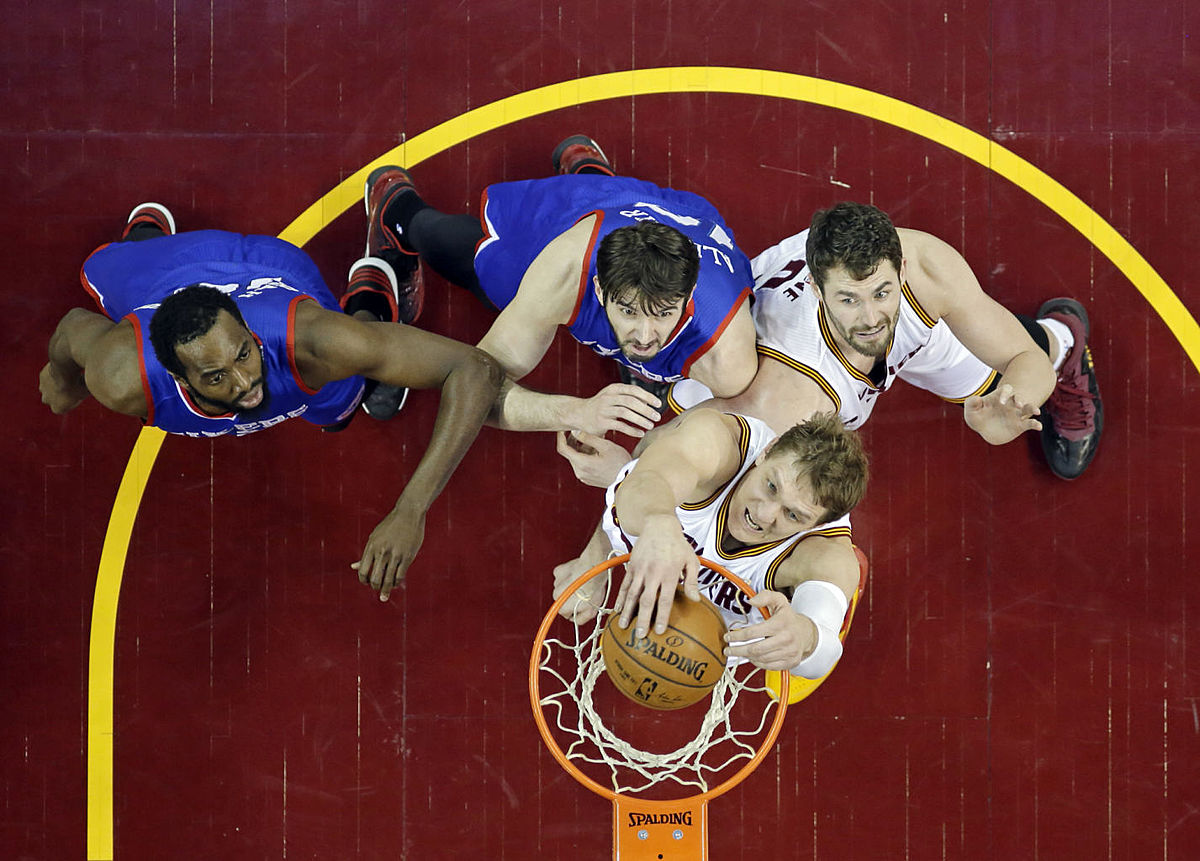 Баскетбол России: Cleveland Cavaliers' Timofey Mozgov, from фото (photo)