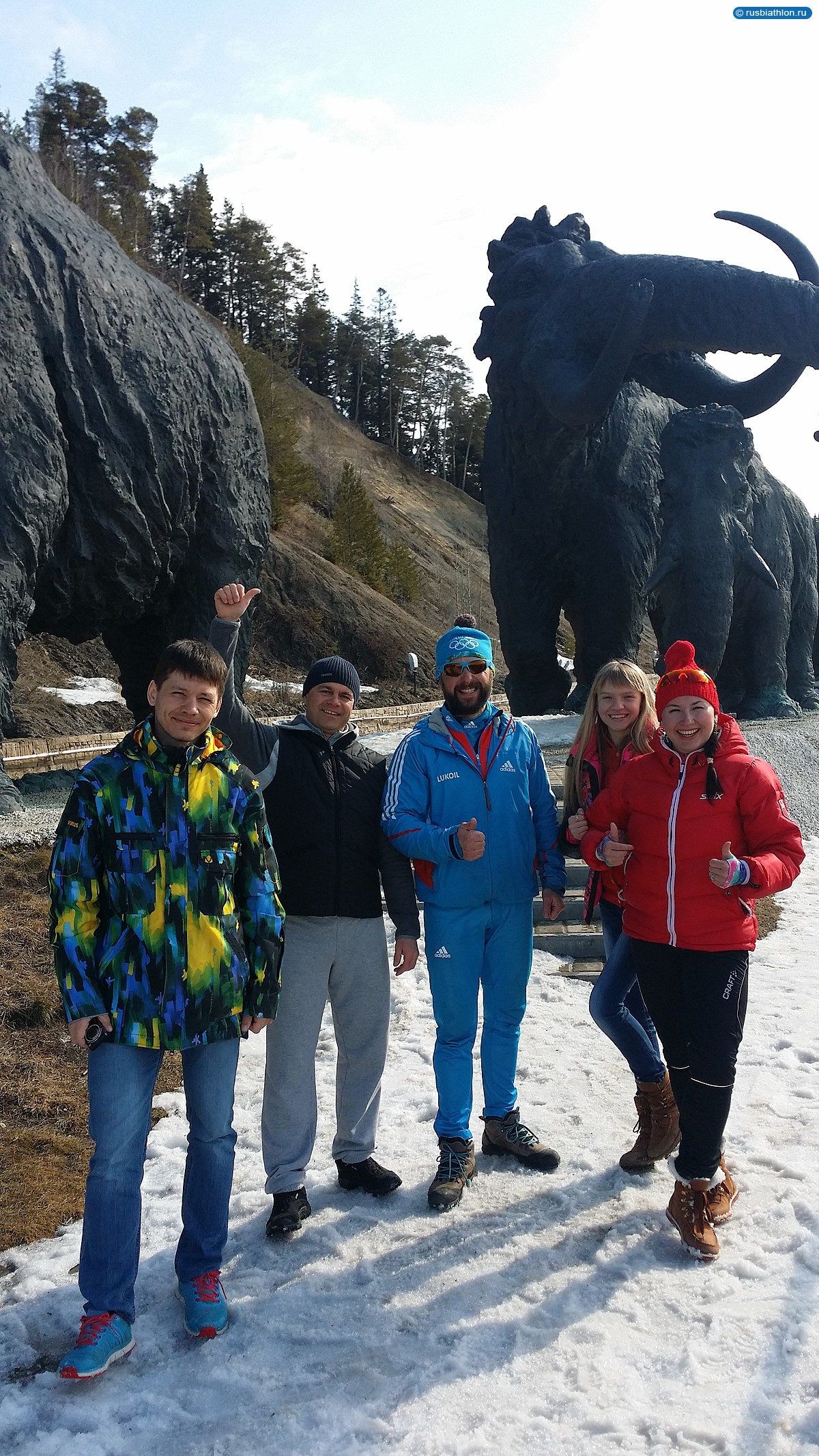 Югорский лыжный марафон 11 апреля 2015