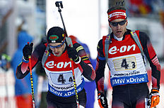 Биатлон Norway wins men's World Cup biathlon relay ahead of Russia