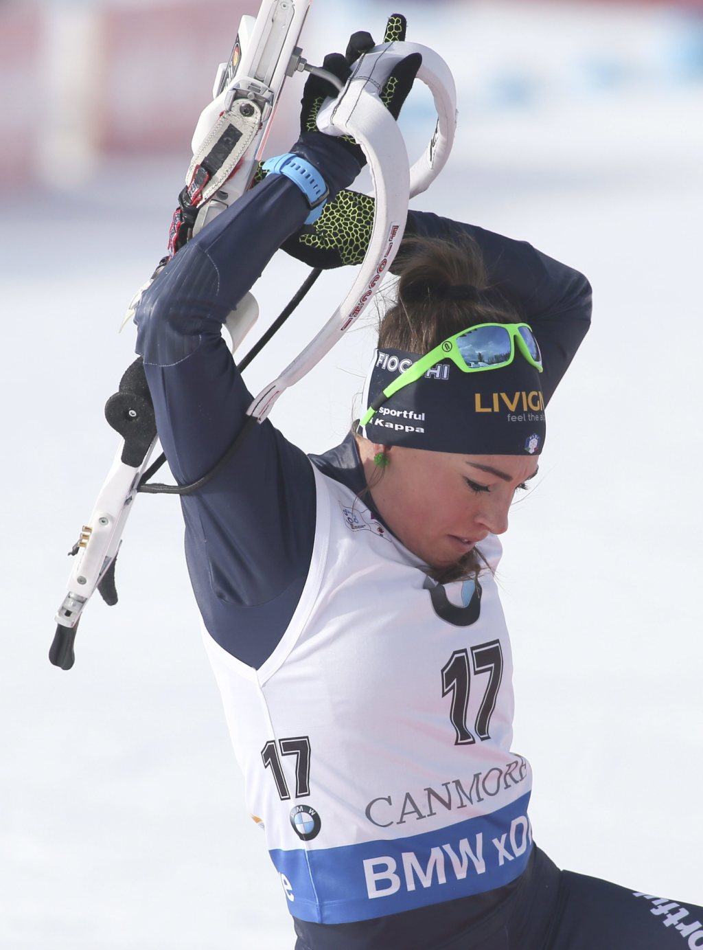 Dorothea Wierer of Italy competes at the biathlon World Cup event фото (photo)