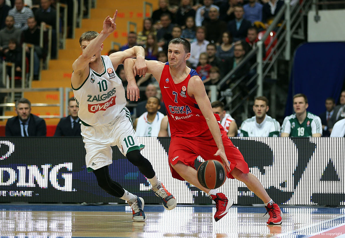 Баскетбол России: CSKA Moscow v Zalgiris Kaunas — Turkish Airlines Euroleague