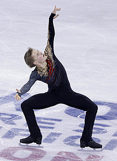 Фигурное катание Mikhail Kolyada, of Russia, competes during the free skate program фото (photo)