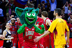 Баскетбол Баскетбол России: Lokomotiv Kuban Krasnodar v FC Barcelona Lassa фото (photo)