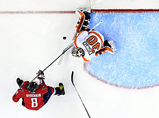 Хоккей Хоккей в России: Washington Capitals left wing Alex Ovechkin фото (photo)