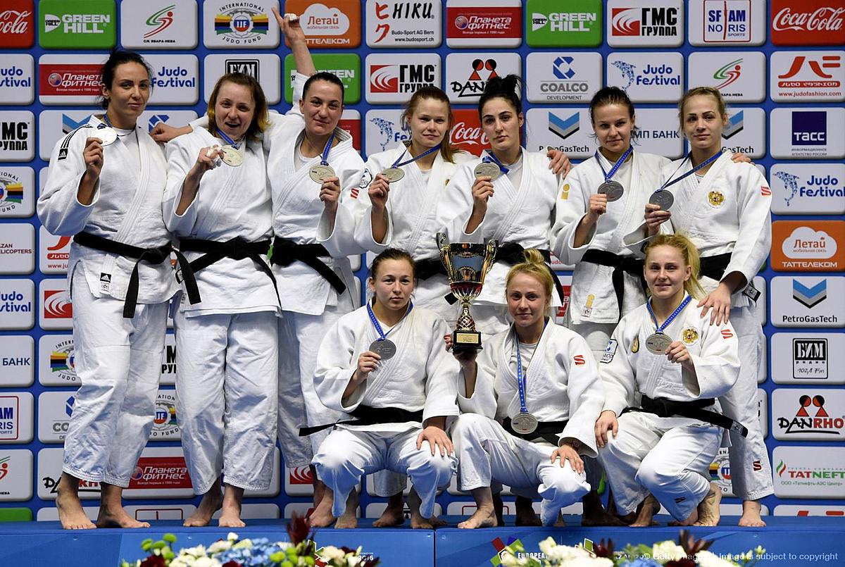 Дзюдо в России (judo): JUDO-EURO-2016-WOMEN-TEAM-RUS