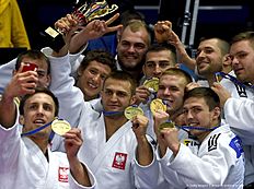 Единоборства Дзюдо в России (judo): JUDO-EURO-2016-MEN-TEAM-POL