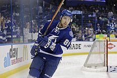 Хоккей Хоккей в России: Tampa Bay Lightning defenseman Nikita Nesterov фото (photo)