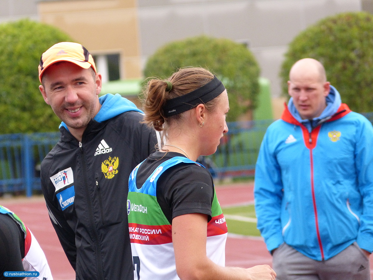 Виталий Норицын во главе женской сборной России по биатлону в Чайковском