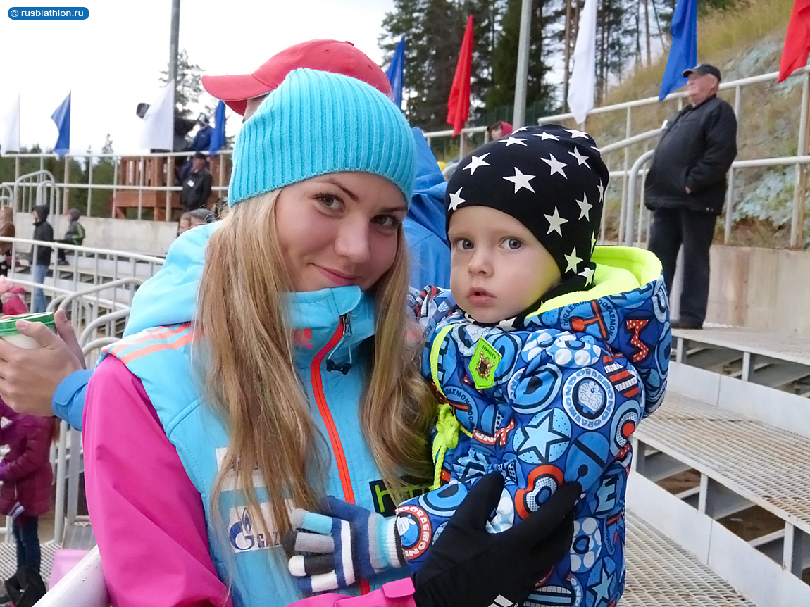 Виктория Сливко с красивым ребенком