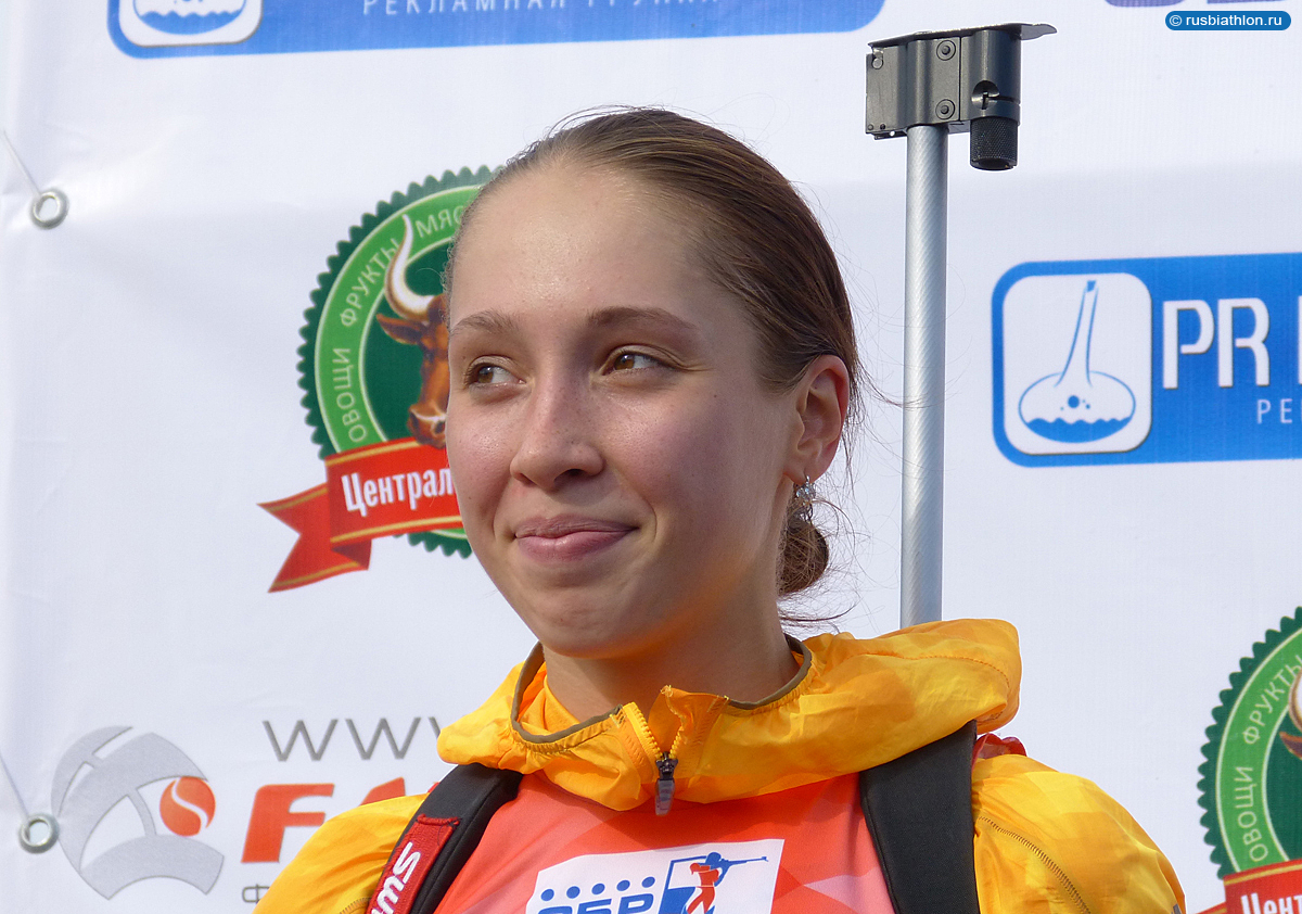 Ульяна Кайшева. Сборная на Чемпионате России по летнему биатлону 2016