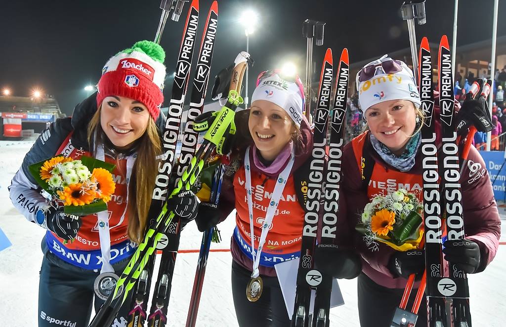 Команда известного лыжного брэнда Россиньоль (Skis Rossignol)