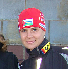 Биатлон Ирина Старых (2008 год)