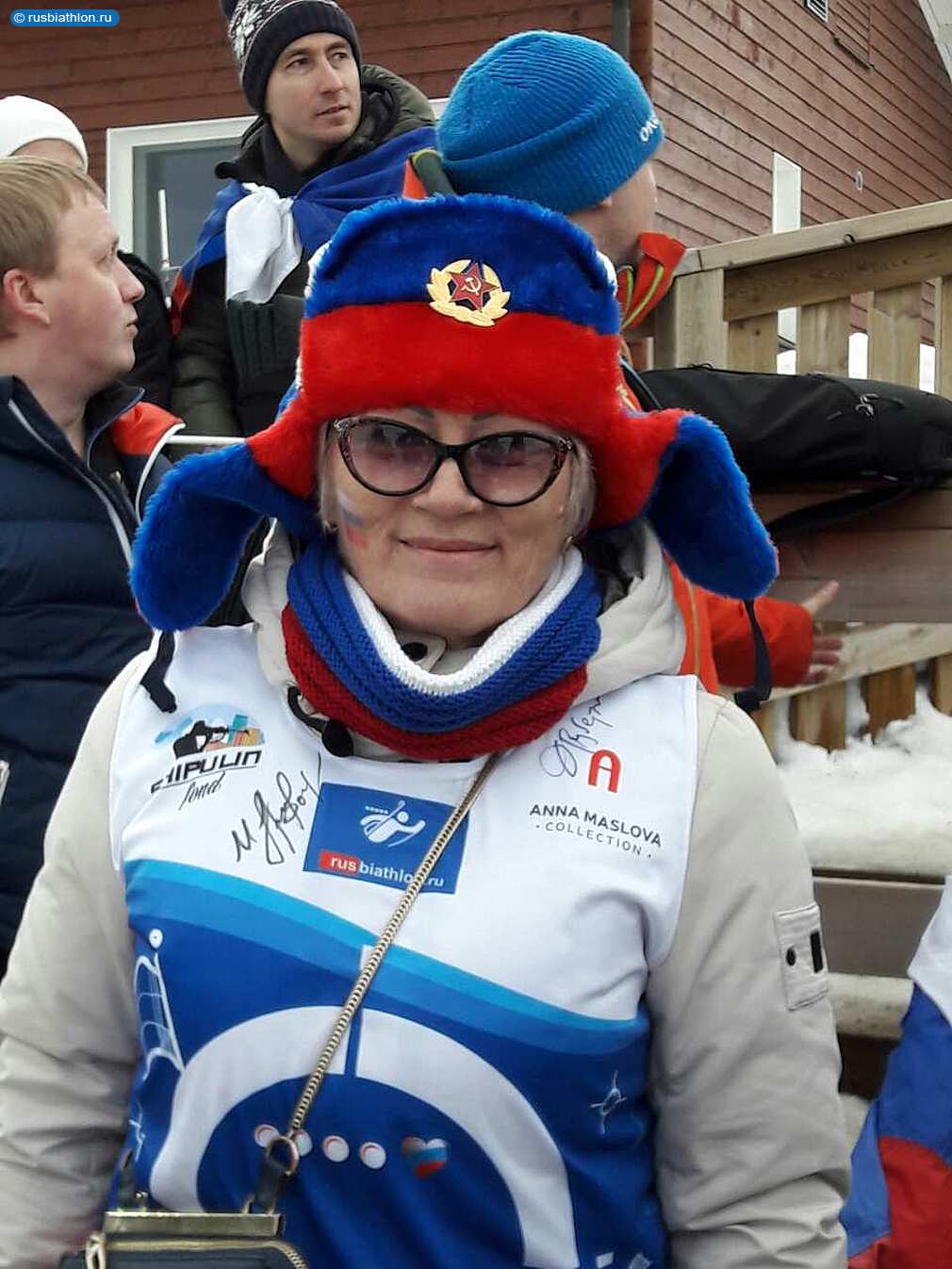 Фансборная России по биатлону на 8 этапе Кубка Мира в финском Контиолахти