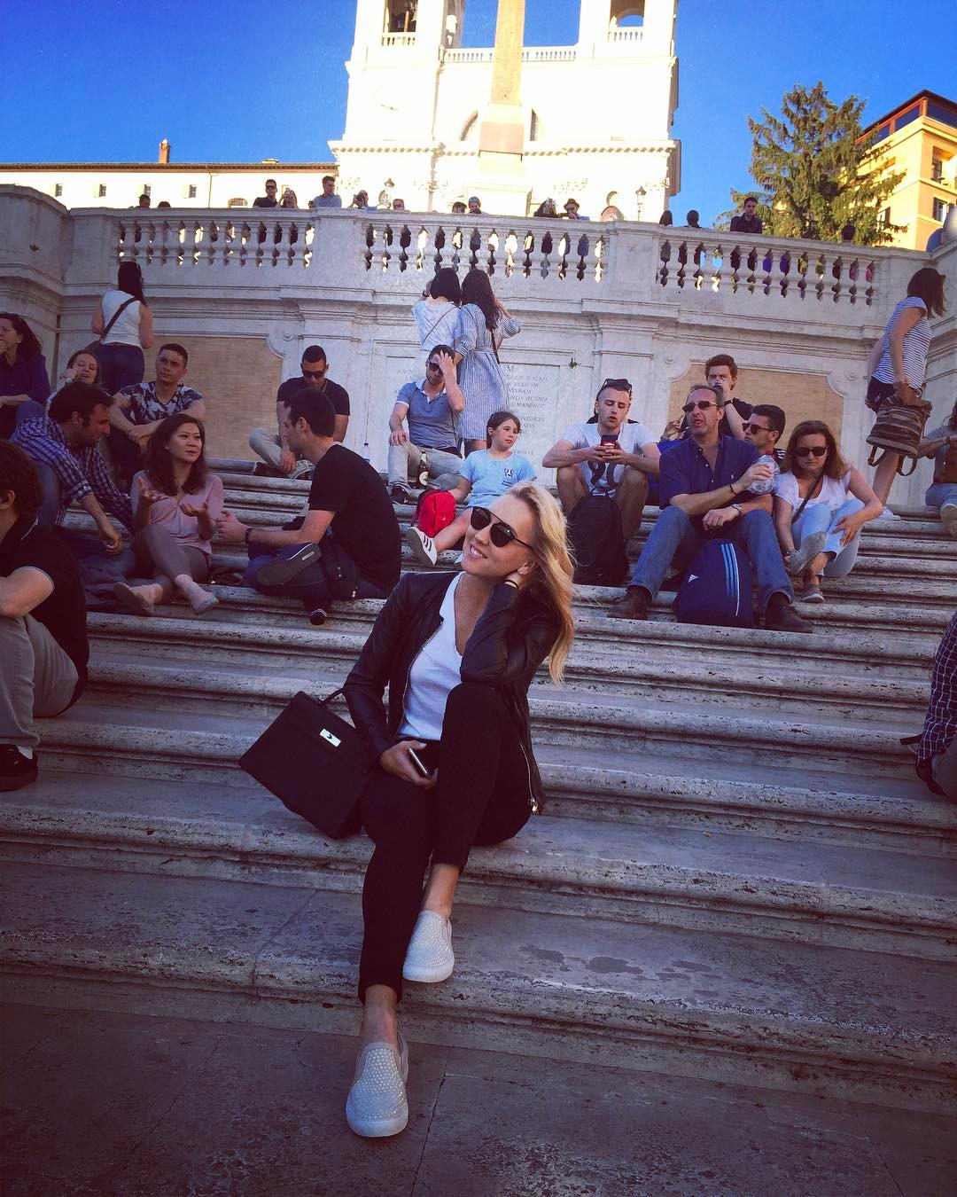 Елена Веснина представила миру свой фотошедевр в соц.сети Инстаграм