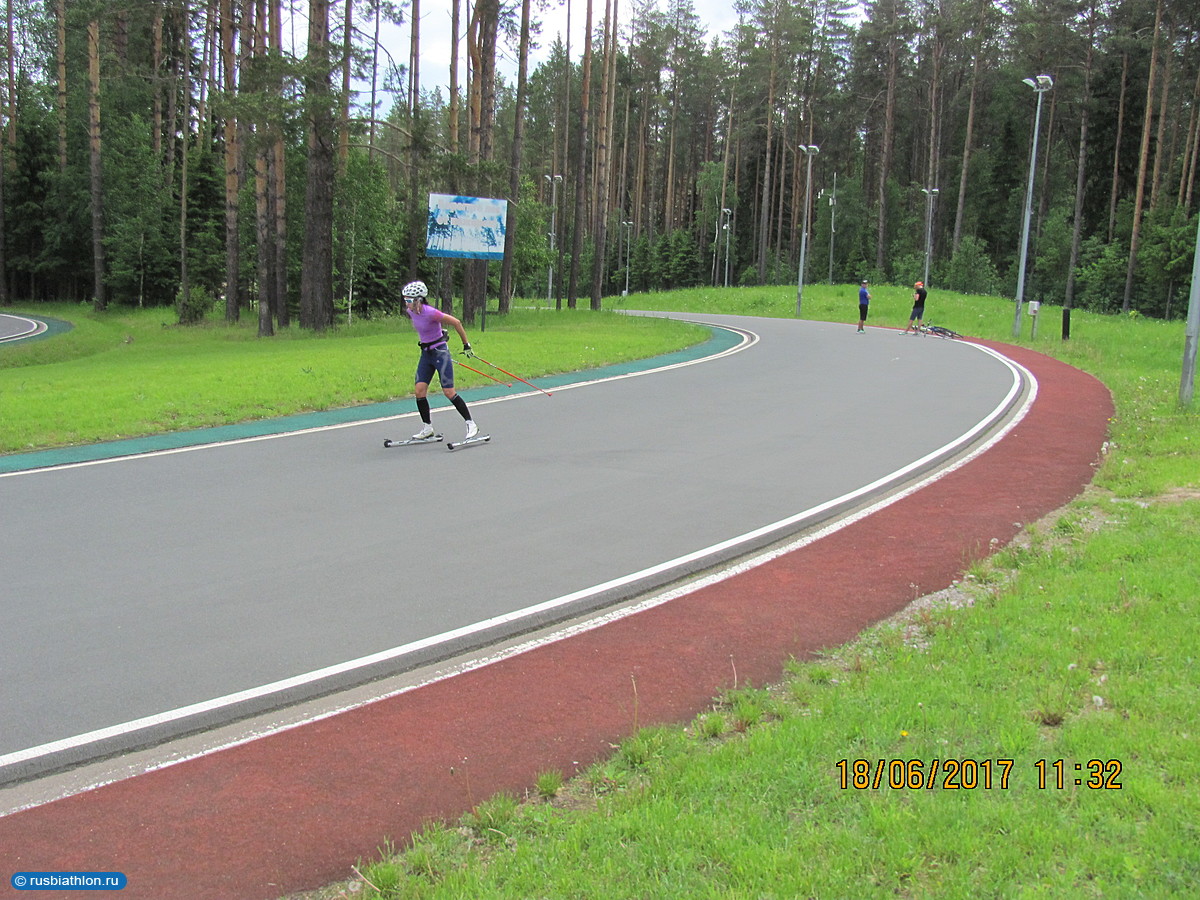 Летний биатлон в Чайковском,18 июня 2017года. Резерв,женщины.