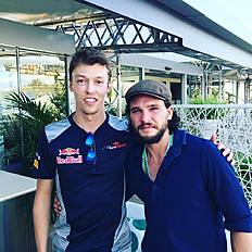 Формула-1 Даниил Квят добавил свой креатив в Instagram