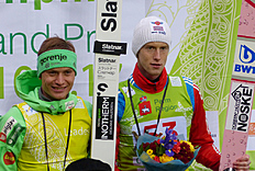 Лыжи Россиянин Евгений Климов — бронзовый призер этапа Гран-при по прыжкам на лыжах с трамплина в Чайковском