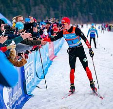 Лыжи Александр Большунов благодарит болельщиков и закрывает сезон