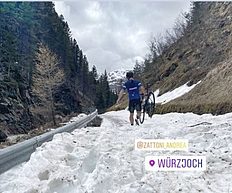 Биатлон Тенировки Вирер: перевал Вюрзйох 2100м, провинция Южный Тироль