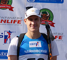 Биатлон Эдуард Латыпов (теперь уже бронзовый призер ОИ)