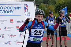 Биатлон Матвей Точилкин на Первенстве России по биатлону в Дёмино