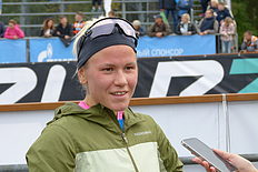 Биатлон Кристина Резцова впервые выступила на летнем старте в сезоне 2022/2023