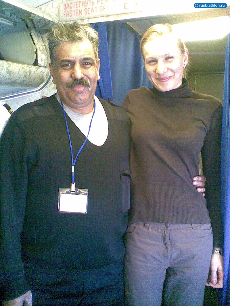 А. Кузьмина и я. Трондхейм 2009г.