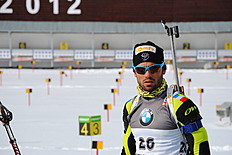 Биатлон Симон Фуркад 9 этап Кубка Мира по биатлону 2011-2012