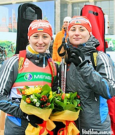 Биатлон Валя и Вита Семеренко