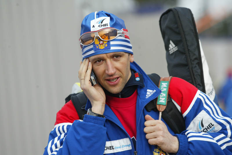 Павел Ростовцев. Чемпионат мира по биатлону 2004 (Оберхов, Германия)
