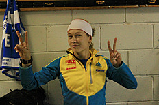 Биатлон Наталья Бурдыга на чемпионате мира по летнему биатлону 2012 в Уфе
