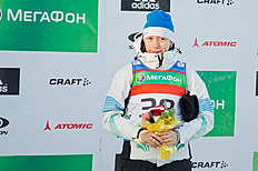 Биатлон Пашкова Анастасия (призер спринта Первенства России по биатлону у юниорок, Чайковский, 25 декабря 2012)