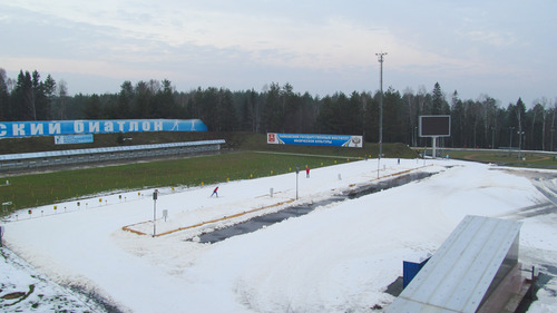 Чайковский биатлонный комплекс готов для тренировок на снегу