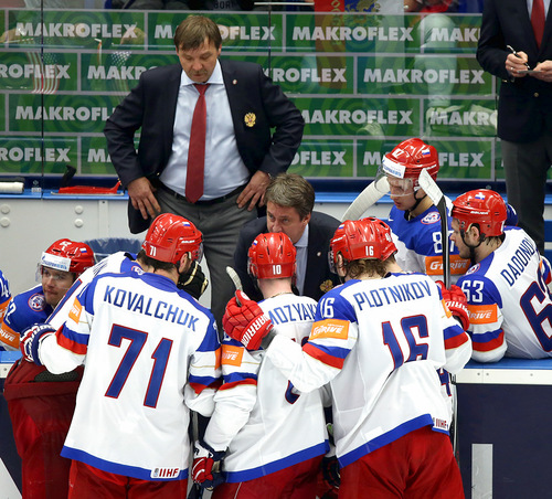 Сборная России уступила американцам на чемпионате мира в Чехии