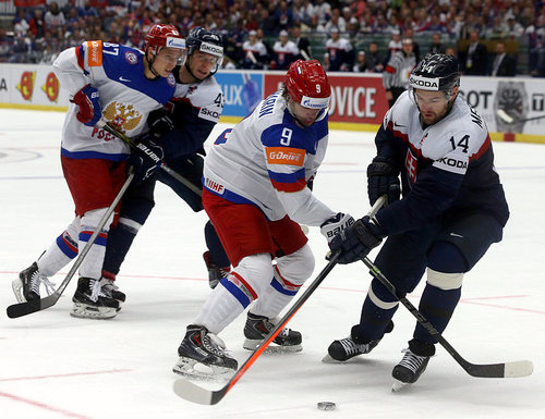 Панарин принёс сборной России победу в матче со Словакией на ЧМ-2015