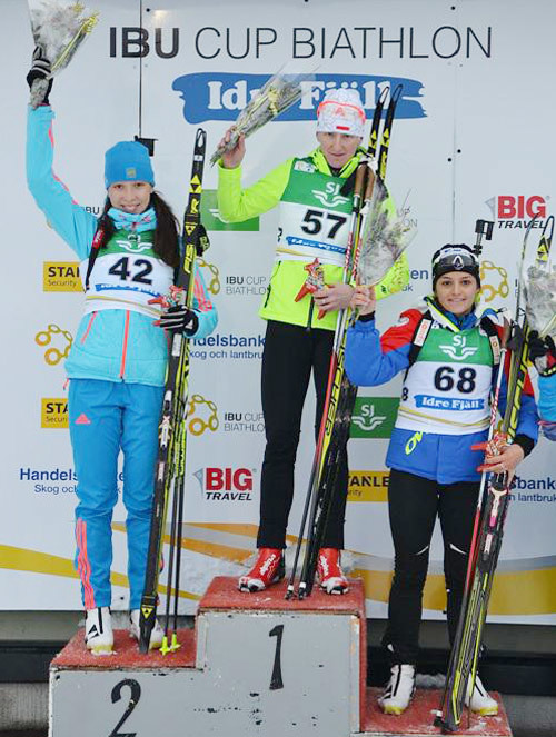 Ульяна Кайшева – серебряный призёр шведского этапа Кубка IBU в женском спринте