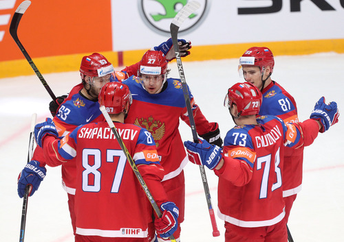 Сборная России не оставила шансов Норвегии на чемпионате мира в Москве