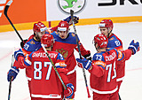 Хоккей Сборная России не оставила шансов Норвегии на чемпионате мира в Москве