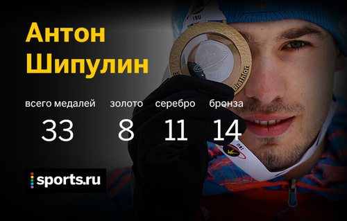 33 медали: Шипулин — новый русский рекордсмен