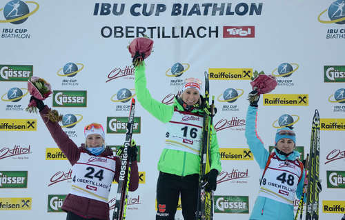 Дарья Виролайнен – бронзовый призёр австрийского этапа Кубка IBU в индивидуальной гонке