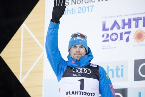 Сергей Устюгов — чемпион мира в скиатлоне на Чемпионате мира в Лахти — 2017!